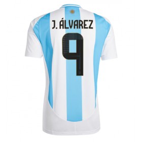 Argentina Julian Alvarez #9 Hjemme skjorte Copa America 2024 Kortermet